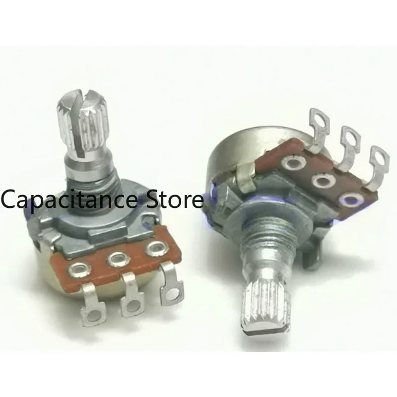 5PCS RK1631110U0Q single link B10K amplifier, speaker, volume potentiometer wiring pin
5PCS RK1631110U0Q single link B10K amplifier, speaker, volume potentiometer wiring pin