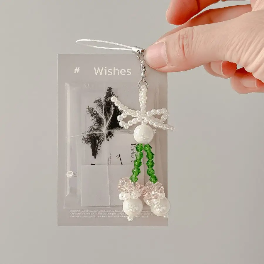 French Handmade Beaded Flower Versatile Pendant Sweet Mobile Phone Chain Bow Tassel Premium Sense Bag Hanging Keychain
French Handmade Beaded Flower Versatile Pendant Sweet Mobile Phone Chain Bow Tassel Premium Sense Bag Hanging Keychain