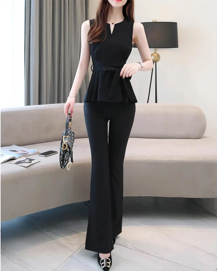new spring summer office brand female women girls sleeveless vest pants sets suits clothing
new spring summer office brand female women girls sleeveless vest pants sets suits clothing