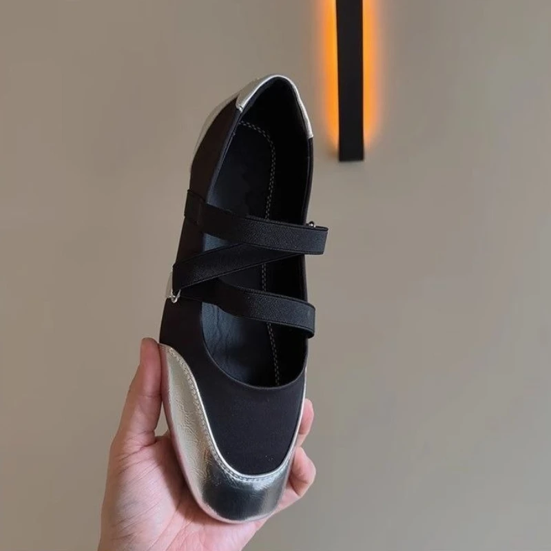Women 2026 Spring New Ballet Flats French Style Mary Jane Shoes Elastic Band Slip On Casual Loafers Ladies Cross Heel Footwear
Women 2026 Spring New Ballet Flats French Style Mary Jane Shoes Elastic Band Slip On Casual Loafers Ladies Cross Heel Footwear