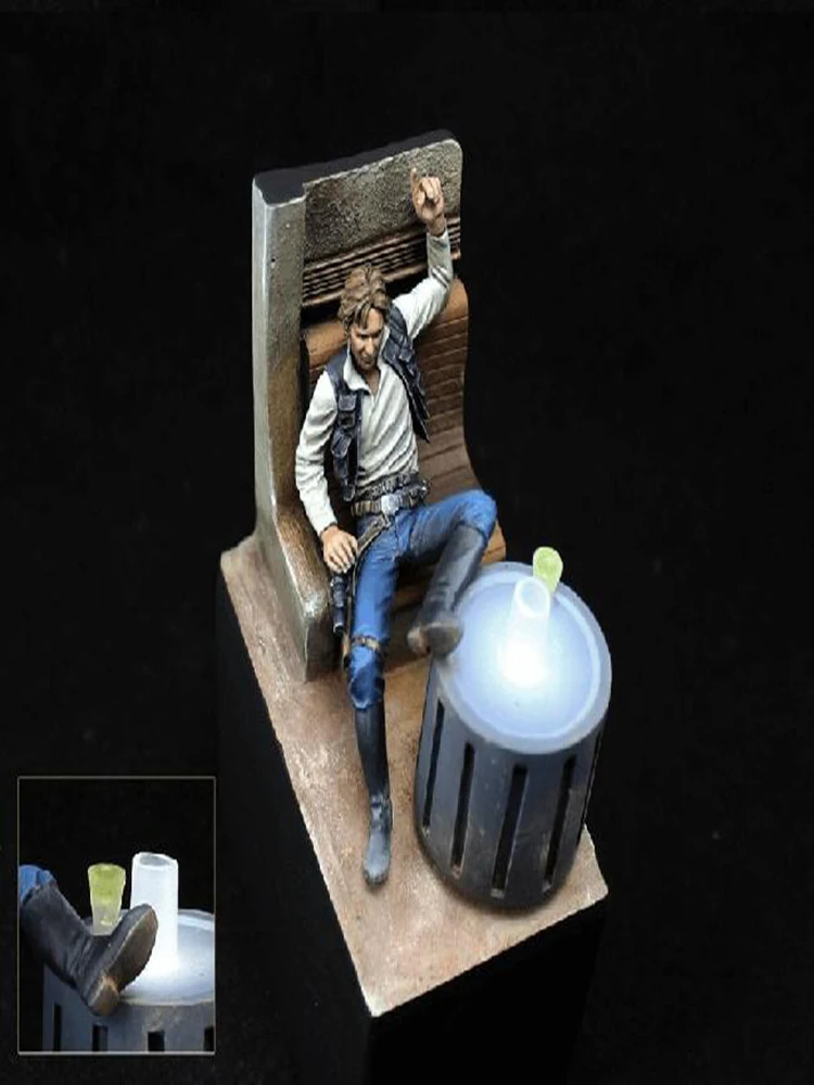 Unassambled 1/24 75mm ancient officer Warrior with base Resin figure miniature model kits Unpainted
Unassambled 1/24 75mm ancient officer Warrior with base Resin figure miniature model kits Unpainted
