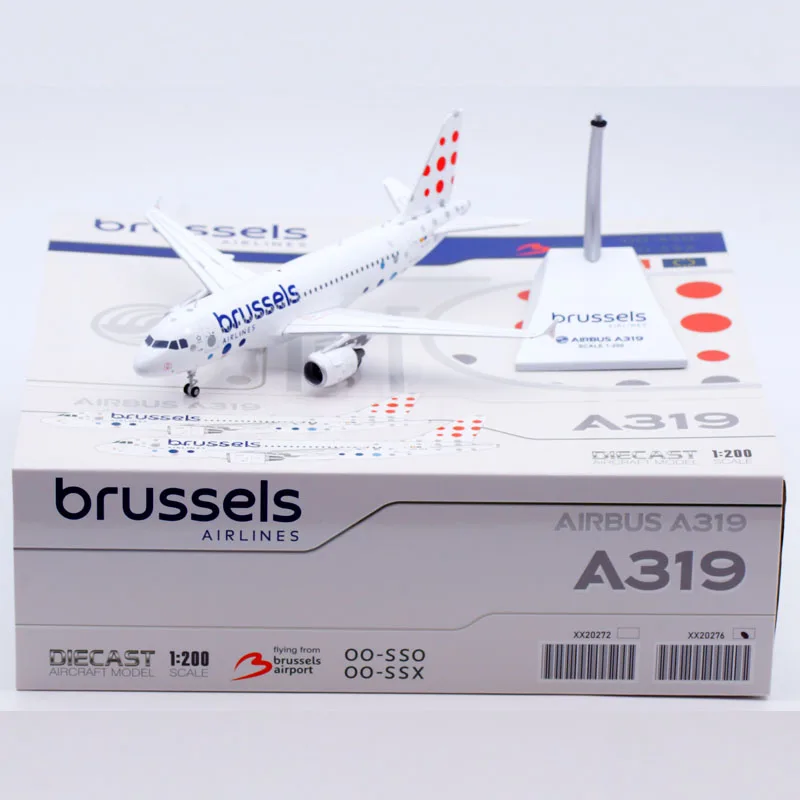 XX20276 Alloy Collectible Plane Gift JC Wings 1:200 Brussels Airlines "StarAlliance" Airbus A319 Diecast Aircraft Model OO-SSX
XX20276 Alloy Collectible Plane Gift JC Wings 1:200 Brussels Airlines "StarAlliance" Airbus A319 Diecast Aircraft Model OO-SSX