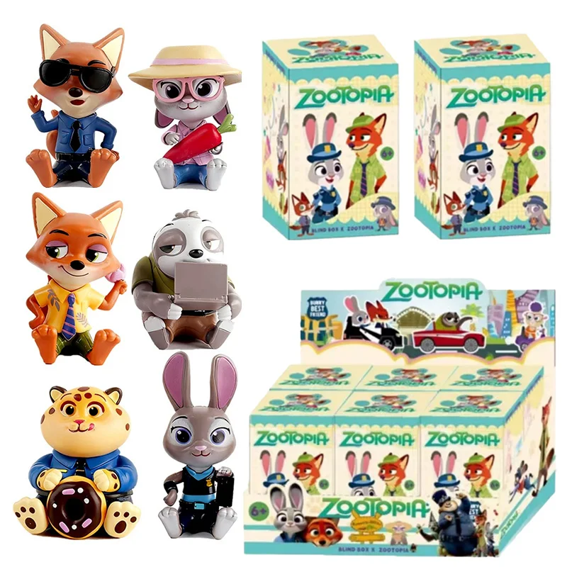 Disney Zootopia Judith Nick Blind Box Trendy Handmade Cartoon Blind Box Gift Toy Model Anime Ornament Holiday Gifts for Kids
Disney Zootopia Judith Nick Blind Box Trendy Handmade Cartoon Blind Box Gift Toy Model Anime Ornament Holiday Gifts for Kids