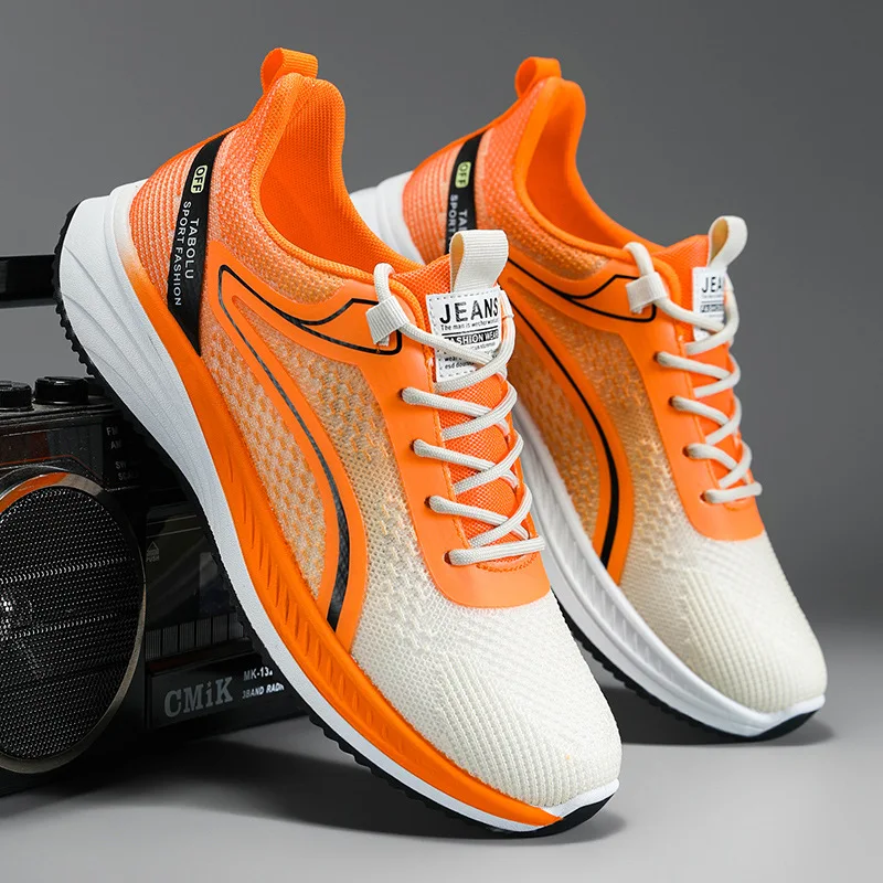 Men's soft-soled running shoes 2025 spring and autumn trendy sports shoes breathable and comfortable lace-up shoes
Men's soft-soled running shoes 2025 spring and autumn trendy sports shoes breathable and comfortable lace-up shoes
