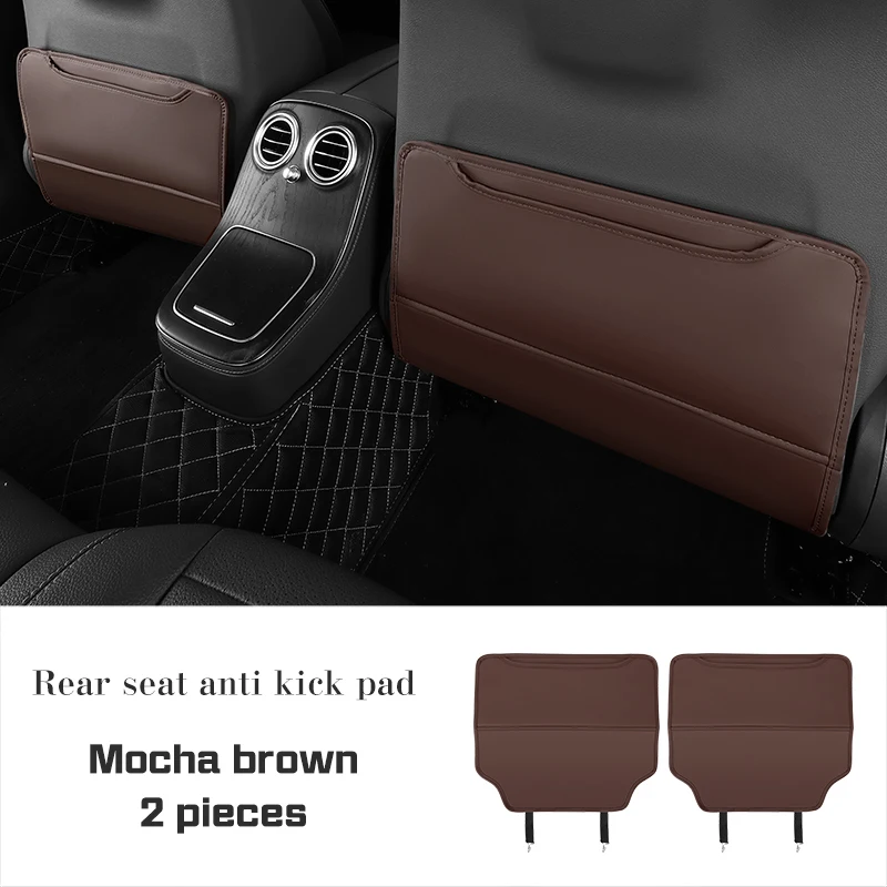 Car Seat Back Anti Kick Pad For Alfa Romeo STELVIO Giulia 159 Giulietta 147 Mito 156 Leather Protective Mat Interior Accessories 
Car Seat Back Anti Kick Pad For Alfa Romeo STELVIO Giulia 159 Giulietta 147 Mito 156 Leather Protective Mat Interior Accessories