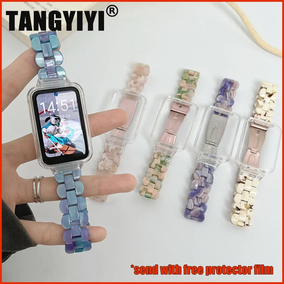 Resin Strap For Xiaomi Mi Band 7 Pro Acrylic Luxury Watch Band For Xiami Miband 7 Pro Fashion Transparent Watch Case Set Correa
Resin Strap For Xiaomi Mi Band 7 Pro Acrylic Luxury Watch Band For Xiami Miband 7 Pro Fashion Transparent Watch Case Set Correa