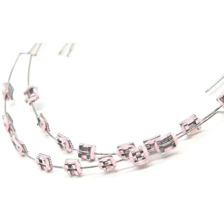 1 Pack Temporary Tooth Decoration with Metal Wires, Metal Bracket and Orthodontic Ligature Ties, Props for Dental Sudents to Pr
1 Pack Temporary Tooth Decoration with Metal Wires, Metal Bracket and Orthodontic Ligature Ties, Props for Dental Sudents to Pr