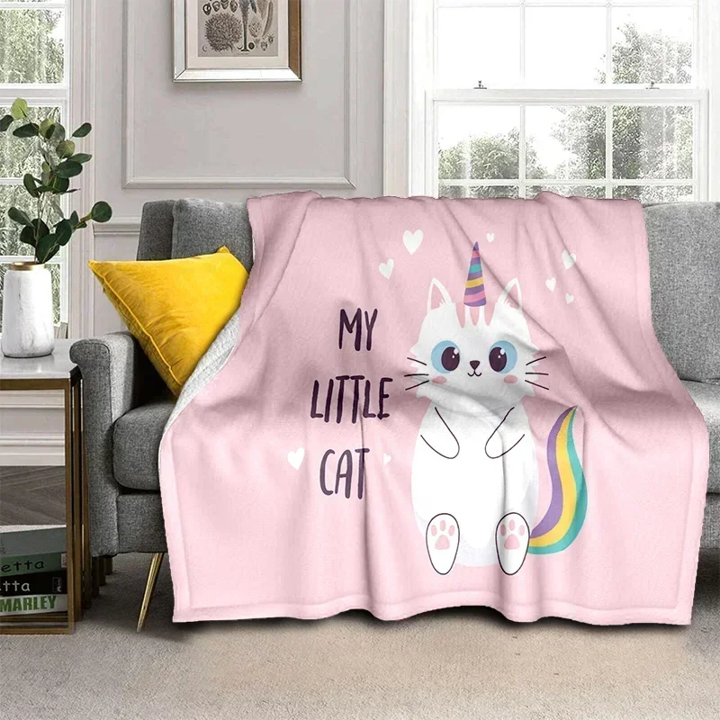 Cartoon Cat Print Blanket Super Soft Carpet Sofa Bed Portable Carpet for Beds Full Print Blanket Travel Home Yoga
Cartoon Cat Print Blanket Super Soft Carpet Sofa Bed Portable Carpet for Beds Full Print Blanket Travel Home Yoga