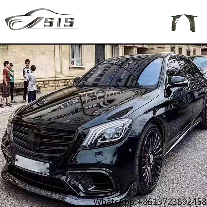 S-Class W222 Dry Carbon Fiber Material Fender Air Vents for W222 S450 S550 S400 S680 Exterior Car Accessories Decorative Parts
S-Class W222 Dry Carbon Fiber Material Fender Air Vents for W222 S450 S550 S400 S680 Exterior Car Accessories Decorative Parts