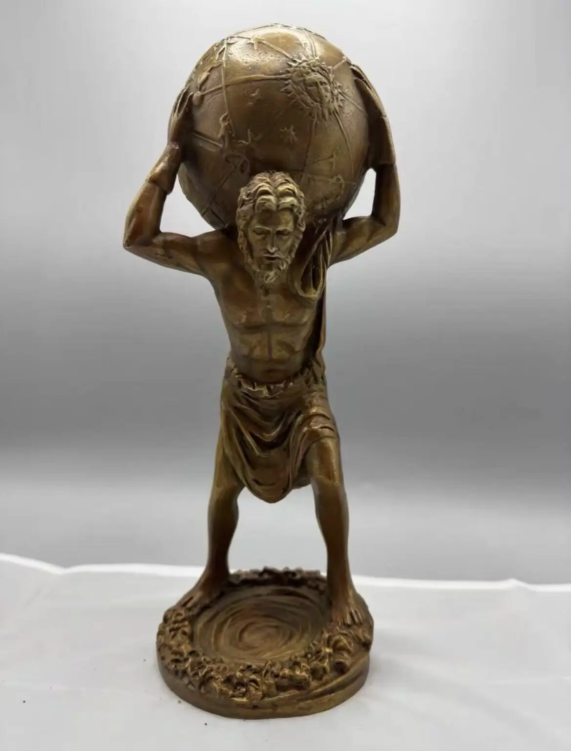 Art Collection Bronze statue, Handmade Sculptures,World-famous Figures, "Atlas", Home decoration Metal Crafts
Art Collection Bronze statue, Handmade Sculptures,World-famous Figures, "Atlas", Home decoration Metal Crafts