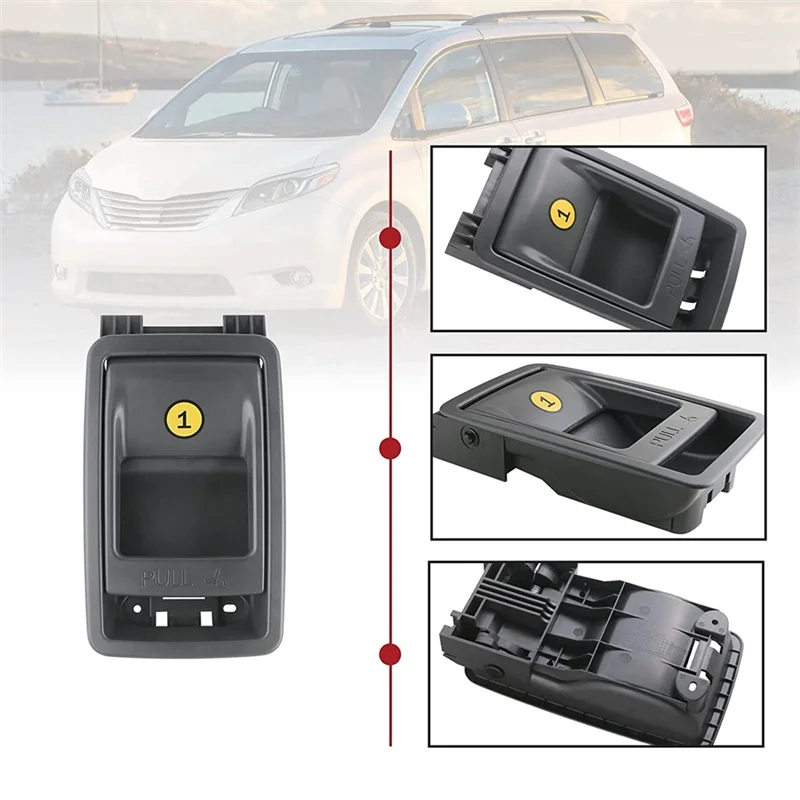 Ручка открывания защелки сиденья с лучшей складной 7C062 72909-08011C0 для Toyota Sienna 2014-2018, переключатель заднего сиденья - серый
Ручка открывания защелки сиденья с лучшей складной 7C062 72909-08011C0 для Toyota Sienna 2014-2018, переключатель заднего сиденья - серый