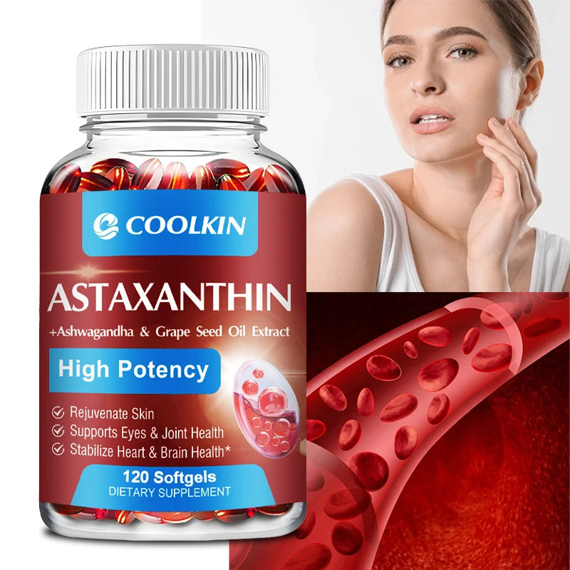 Astaxanthin - Joint, Vision and Prostate Health, Antioxidant Supplement, Non-GMO
Astaxanthin - Joint, Vision and Prostate Health, Antioxidant Supplement, Non-GMO