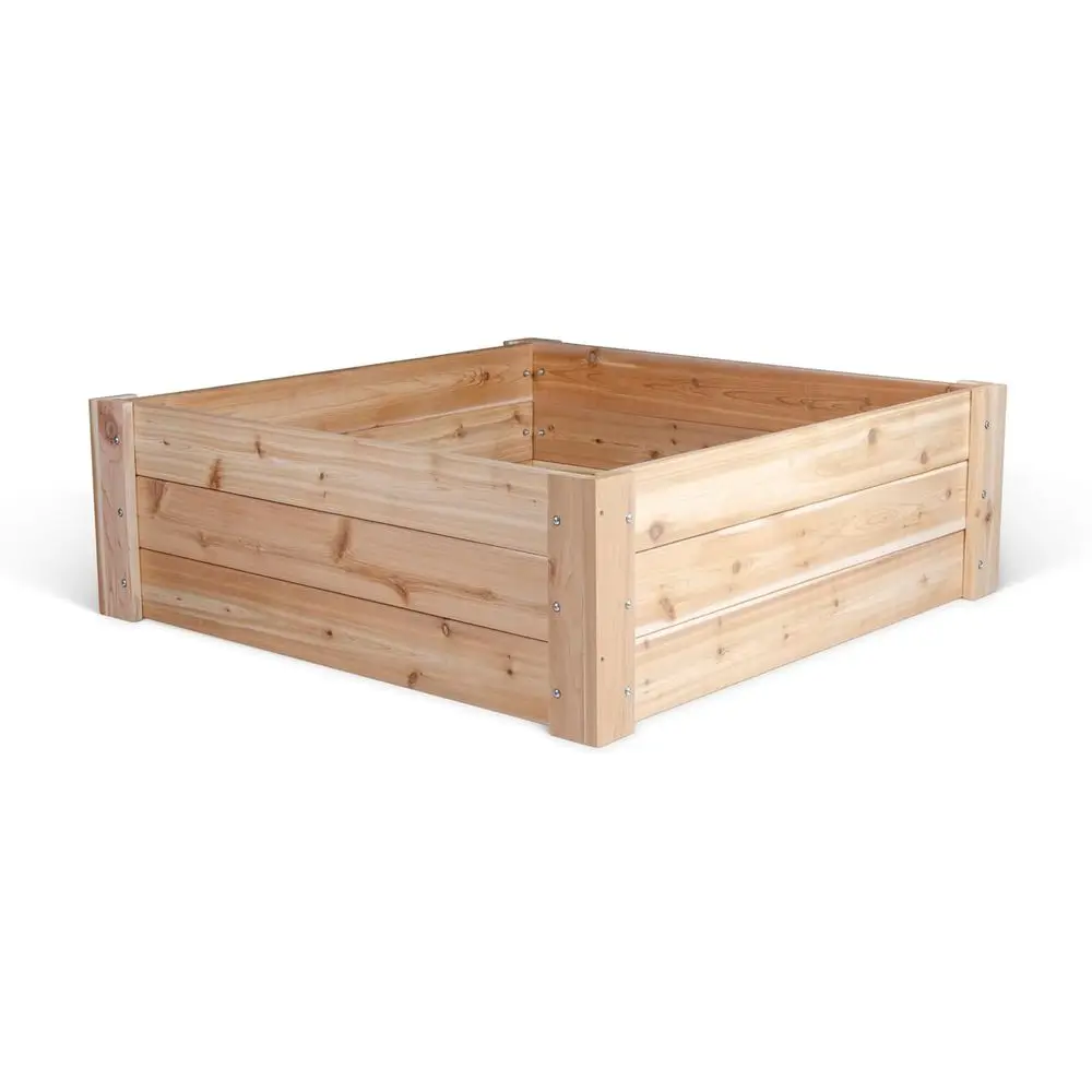 Raised Garden Bed - 4x4 Feet - 16.5 High - 1 Thick Wooden
Raised Garden Bed - 4x4 Feet - 16.5 High - 1 Thick Wooden