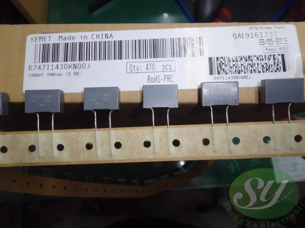 20PCS AV R747I1430KN00J 0.0043uf/700VAC 4.3nf 4n3 4300pf 432 New thin film capacitor
20PCS AV R747I1430KN00J 0.0043uf/700VAC 4.3nf 4n3 4300pf 432 New thin film capacitor