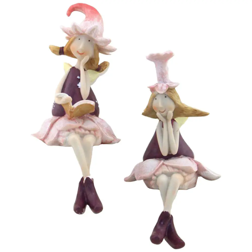 1 Pair Small Fairy Ornaments Synthetic Resin Decorative Fairy Statues for Car Dashboard Desk Home Office Girly Room
1 Pair Small Fairy Ornaments Synthetic Resin Decorative Fairy Statues for Car Dashboard Desk Home Office Girly Room