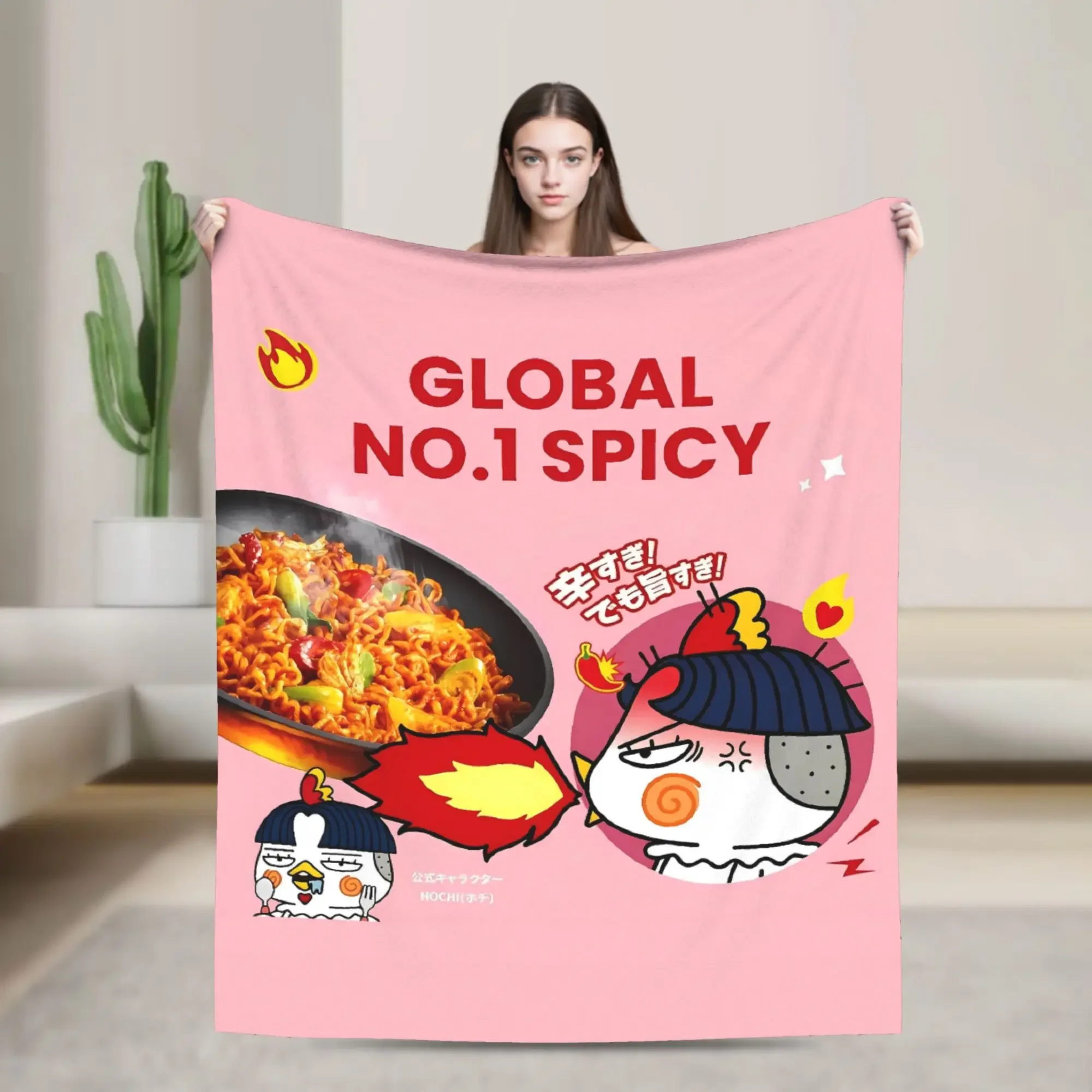 Spicy Chicken Noodles Hot Buldak Blanket Travel Office Flannel Bedding Throws For Living Room Soft Warm Design Quality Bedspread
Spicy Chicken Noodles Hot Buldak Blanket Travel Office Flannel Bedding Throws For Living Room Soft Warm Design Quality Bedspread