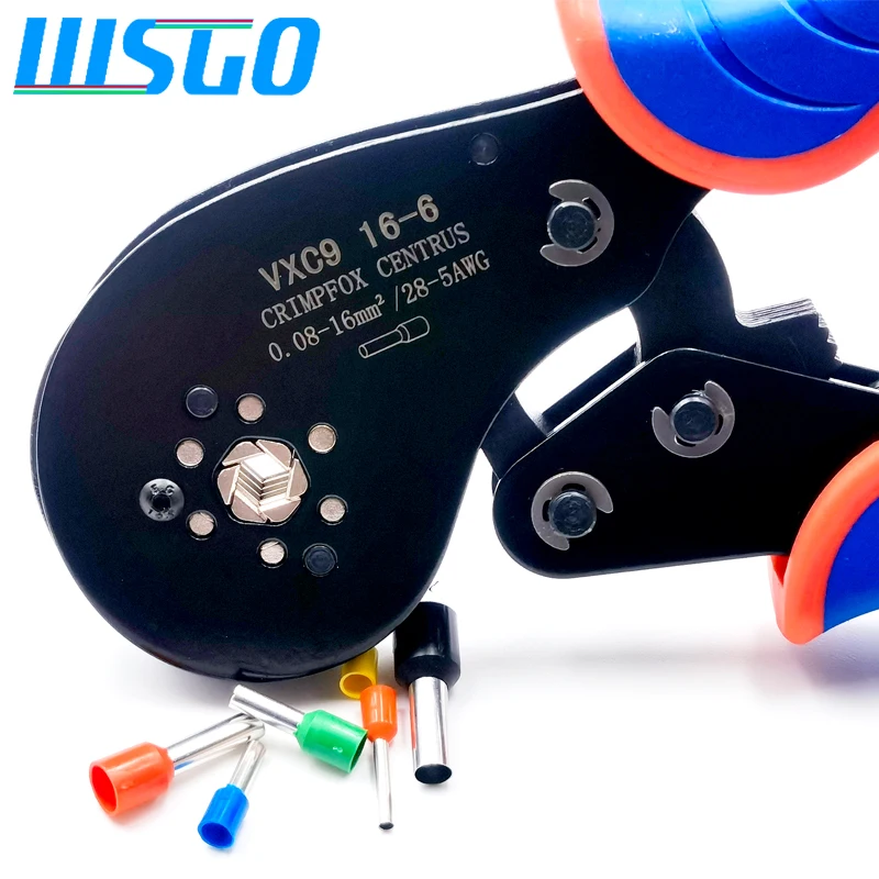 Tubular Terminal Crimping Tool 16-6 Wire Diameter 0.08-16mm²30-5AWG Mini Large-Size Terminal Pliers And Pin Terminal Kit
Tubular Terminal Crimping Tool 16-6 Wire Diameter 0.08-16mm²30-5AWG Mini Large-Size Terminal Pliers And Pin Terminal Kit