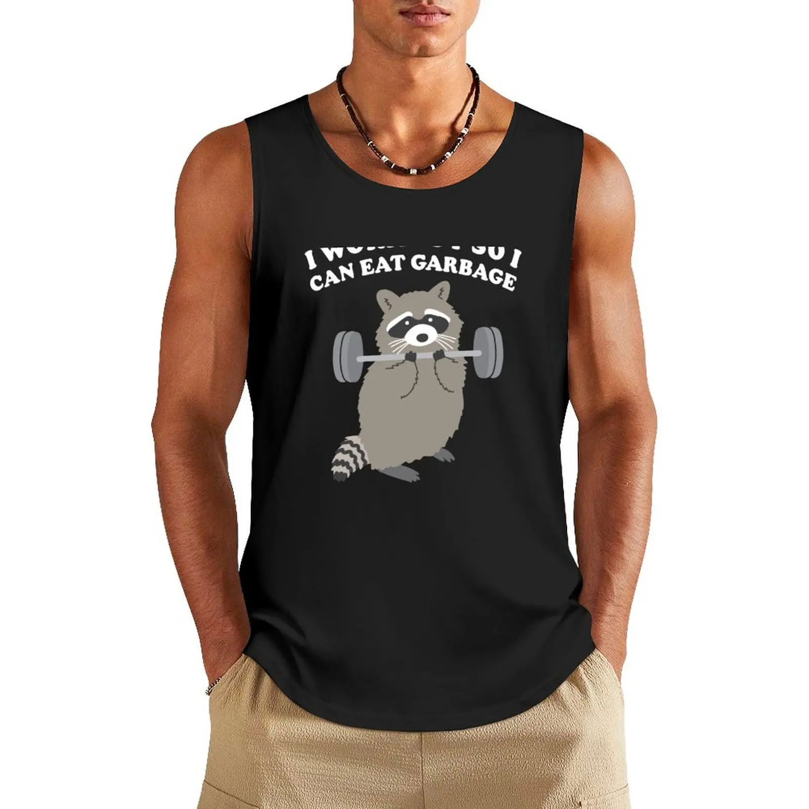 Racoon I workout so I can eat Garbage shirt Tank Top vest men Sleeveless men man sexycostume
Racoon I workout so I can eat Garbage shirt Tank Top vest men Sleeveless men man sexycostume