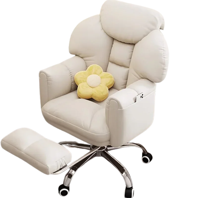 Portable Ergonomic Office Chair Beige Footrest Home Gaming Office Chairs Height Extender
Portable Ergonomic Office Chair Beige Footrest Home Gaming Office Chairs Height Extender