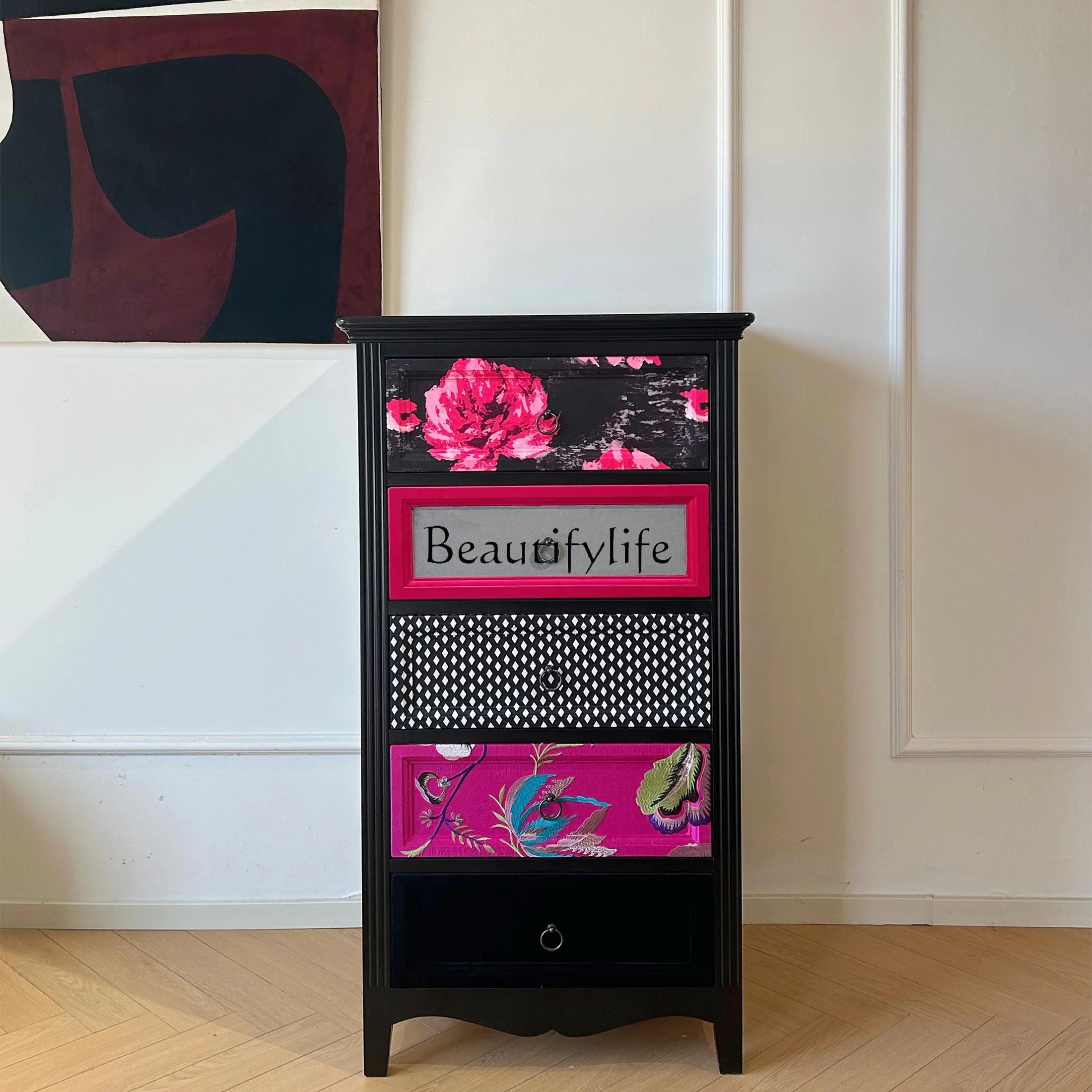 Designer European solid wood carved chest cabinet, storage cabinet, fabric storage 5 chest cabinet
Designer European solid wood carved chest cabinet, storage cabinet, fabric storage 5 chest cabinet