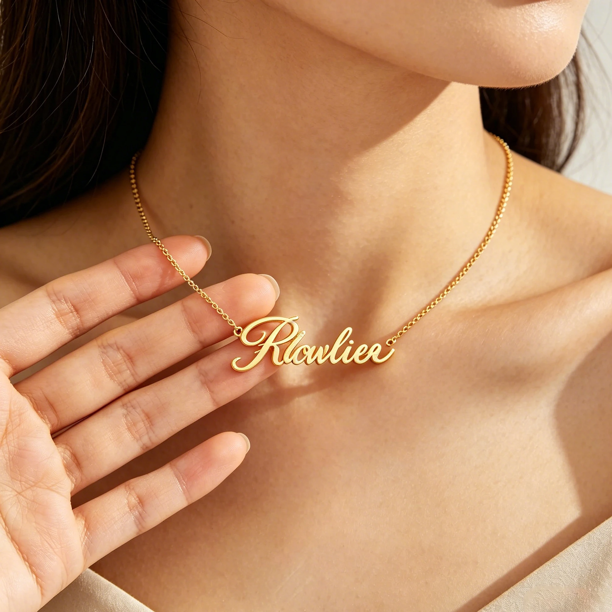 Personalized Name Necklace for Women Men – Custom Cursive Letter Pendant Stainless Steel Chain Choker Jewelry Gift Collar
Personalized Name Necklace for Women Men – Custom Cursive Letter Pendant Stainless Steel Chain Choker Jewelry Gift Collar