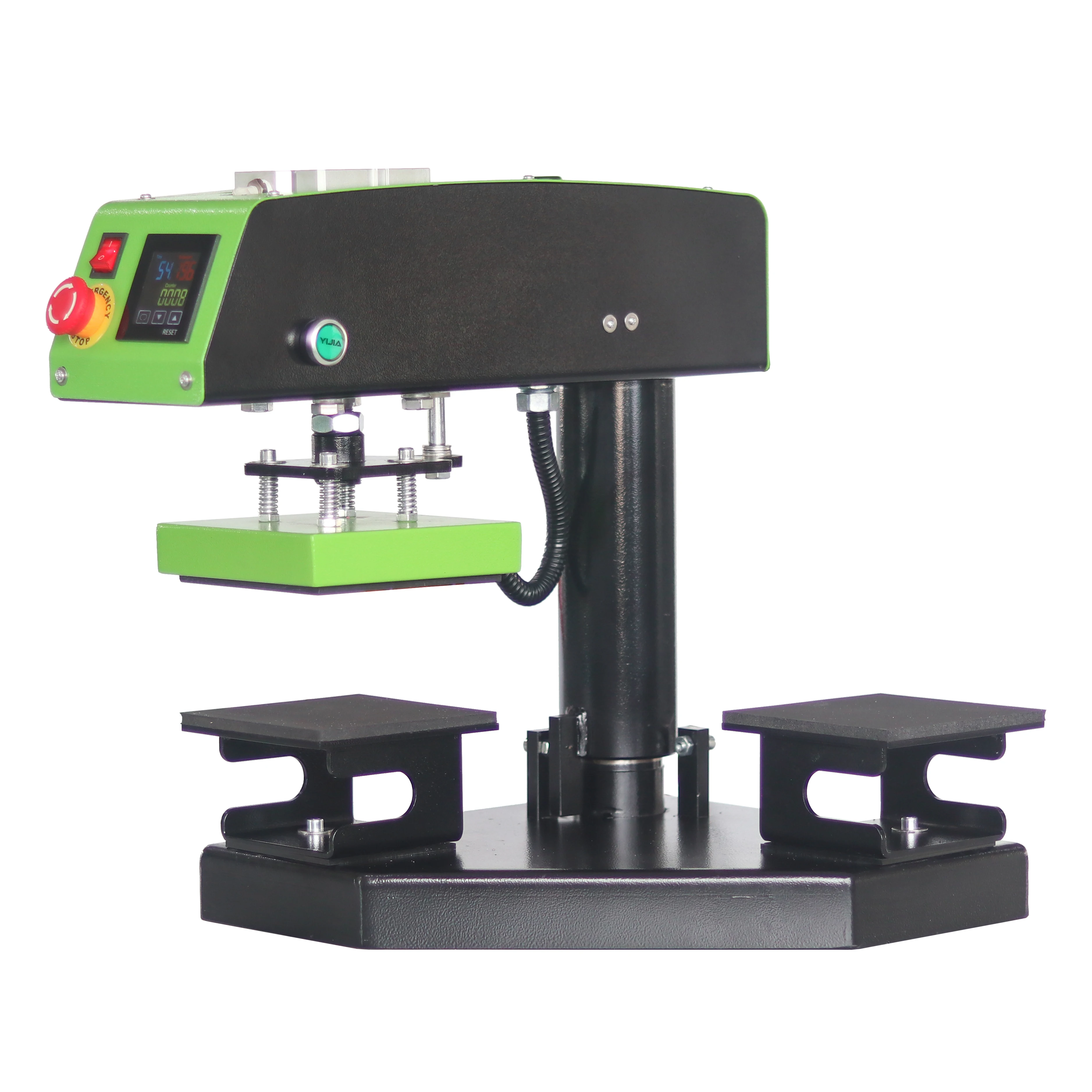 Auplex wholesale pneumatic punching rotary heat press machine with 2 station LCB1015-7
Auplex wholesale pneumatic punching rotary heat press machine with 2 station LCB1015-7