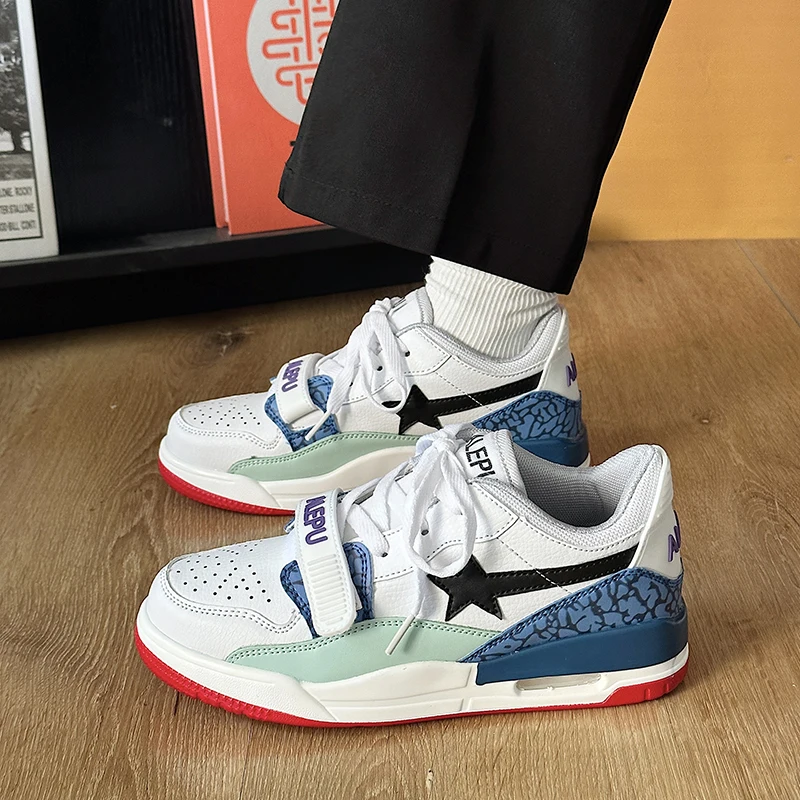 Air Cushion Cold Sticky College Wind Sports Casual Couples Shoes2025Summer Breathable Season Comfortable Sneaker
Air Cushion Cold Sticky College Wind Sports Casual Couples Shoes2025Summer Breathable Season Comfortable Sneaker