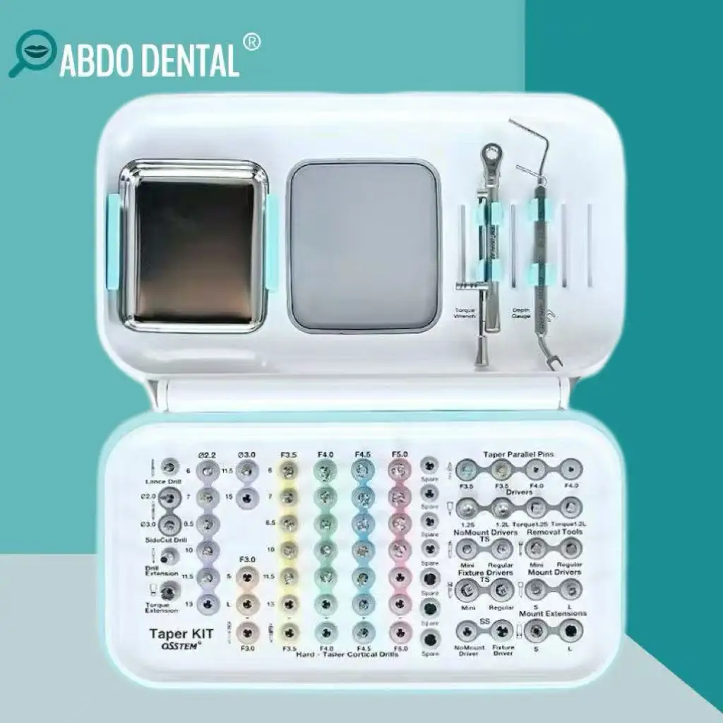 Конический набор Aochitai, набор инструментов для зубных имплантатов, набор сверл для имплантатов полости рта OneMS для стоматологического оборудования для хирургии костей
Конический набор Aochitai, набор инструментов для зубных имплантатов, набор сверл для имплантатов полости рта OneMS для стоматологического оборудования для хирургии костей