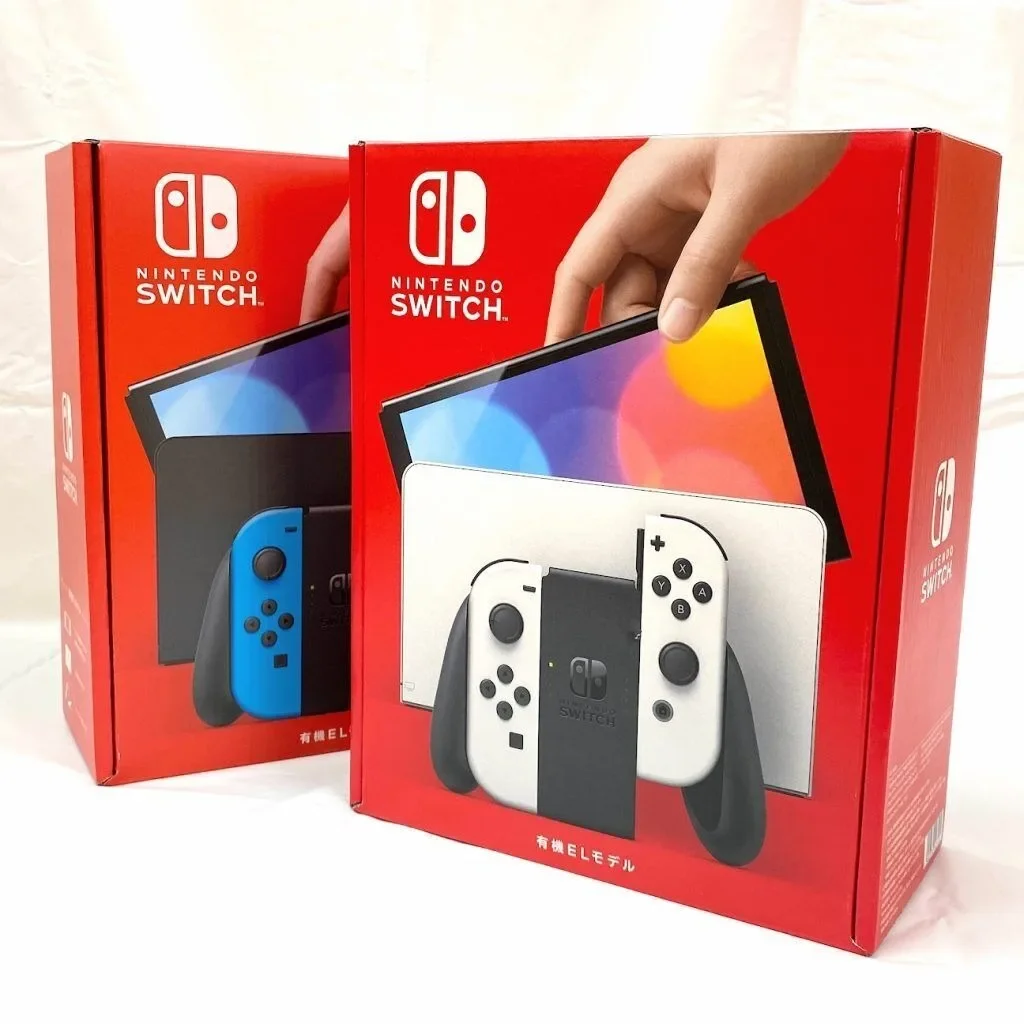 Высококачественный оригинальный Nintendos Switch - OLED неоновый синий и неоновый красный Joy-Con
Высококачественный оригинальный Nintendos Switch - OLED неоновый синий и неоновый красный Joy-Con