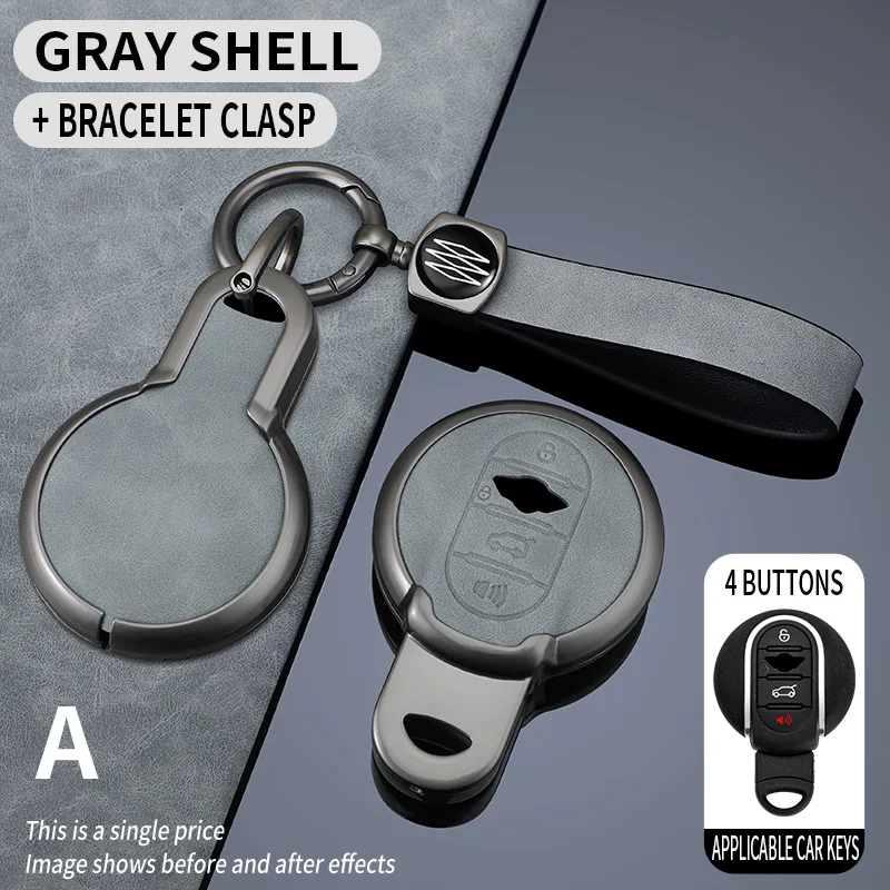 Zinc Alloy Car Key Case Cover Fob For BMW Mini COOPERS COUNTRYMAN ONE JCW CLUBMAN F56 F55 F54 F57 F60 Roadster Car Accessories
Zinc Alloy Car Key Case Cover Fob For BMW Mini COOPERS COUNTRYMAN ONE JCW CLUBMAN F56 F55 F54 F57 F60 Roadster Car Accessories