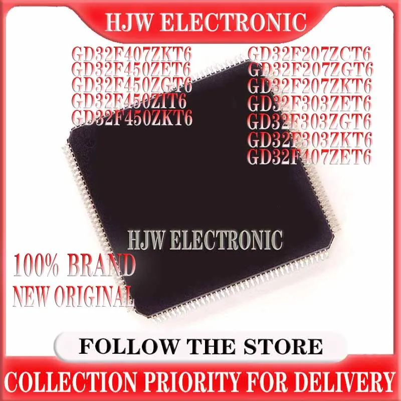 GD32F207ZCT6 GD32F207ZGT6 GD32F207ZKT6 GD32F303ZET6 GD32F 303ZGT6 303ZKT6 407ZET6 407ZKT6 450ZET6 450ZGT6 450ZIT6 450ZKT6 QFP144
GD32F207ZCT6 GD32F207ZGT6 GD32F207ZKT6 GD32F303ZET6 GD32F 303ZGT6 303ZKT6 407ZET6 407ZKT6 450ZET6 450ZGT6 450ZIT6 450ZKT6 QFP144