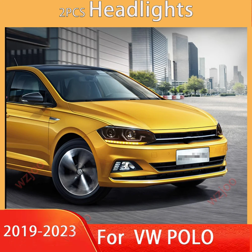 Headlight Assembly For VW Volkswagen 2019-2023 new polo plus modification LED daytime running light, flowing turn signal light
Headlight Assembly For VW Volkswagen 2019-2023 new polo plus modification LED daytime running light, flowing turn signal light