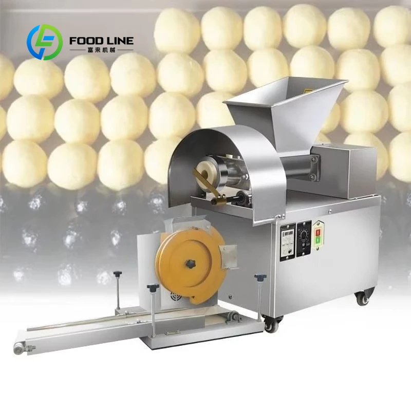 Automatic Dough Ball Cutting Machine Dough Divider Rounder Motor Food Grade Stainless Steel for Pizza Bread Cookies Hot Dog Buns
Automatic Dough Ball Cutting Machine Dough Divider Rounder Motor Food Grade Stainless Steel for Pizza Bread Cookies Hot Dog Buns