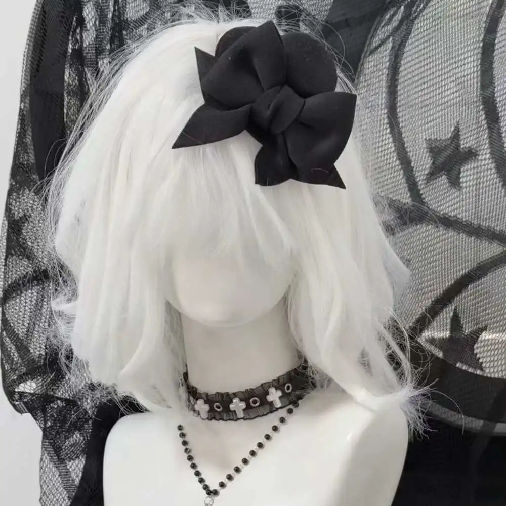 Black Gothic Bowknot Mini Top Hat Hair Clip Headdress Original Lolita Bow Banquet Prom Party Girls Hair Accessories
Black Gothic Bowknot Mini Top Hat Hair Clip Headdress Original Lolita Bow Banquet Prom Party Girls Hair Accessories