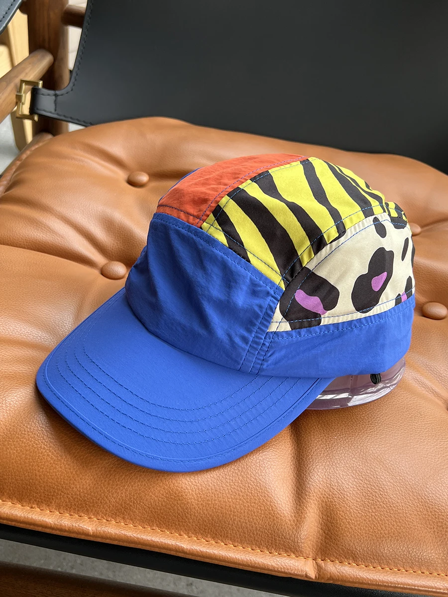 Contrasting color quick-drying baseball cap women's spring summer niche sun protection travel visor cap women
Contrasting color quick-drying baseball cap women's spring summer niche sun protection travel visor cap women