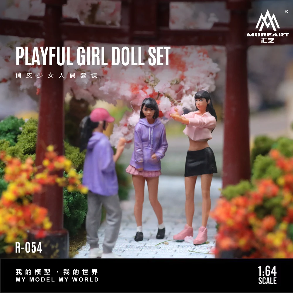 More Art 1:64 игривая модель для девочек, набор кукол, украшение из смолы, модель фигурки для подарка, дисплея и коллекции 
More Art 1:64 игривая модель для девочек, набор кукол, украшение из смолы, модель фигурки для подарка, дисплея и коллекции