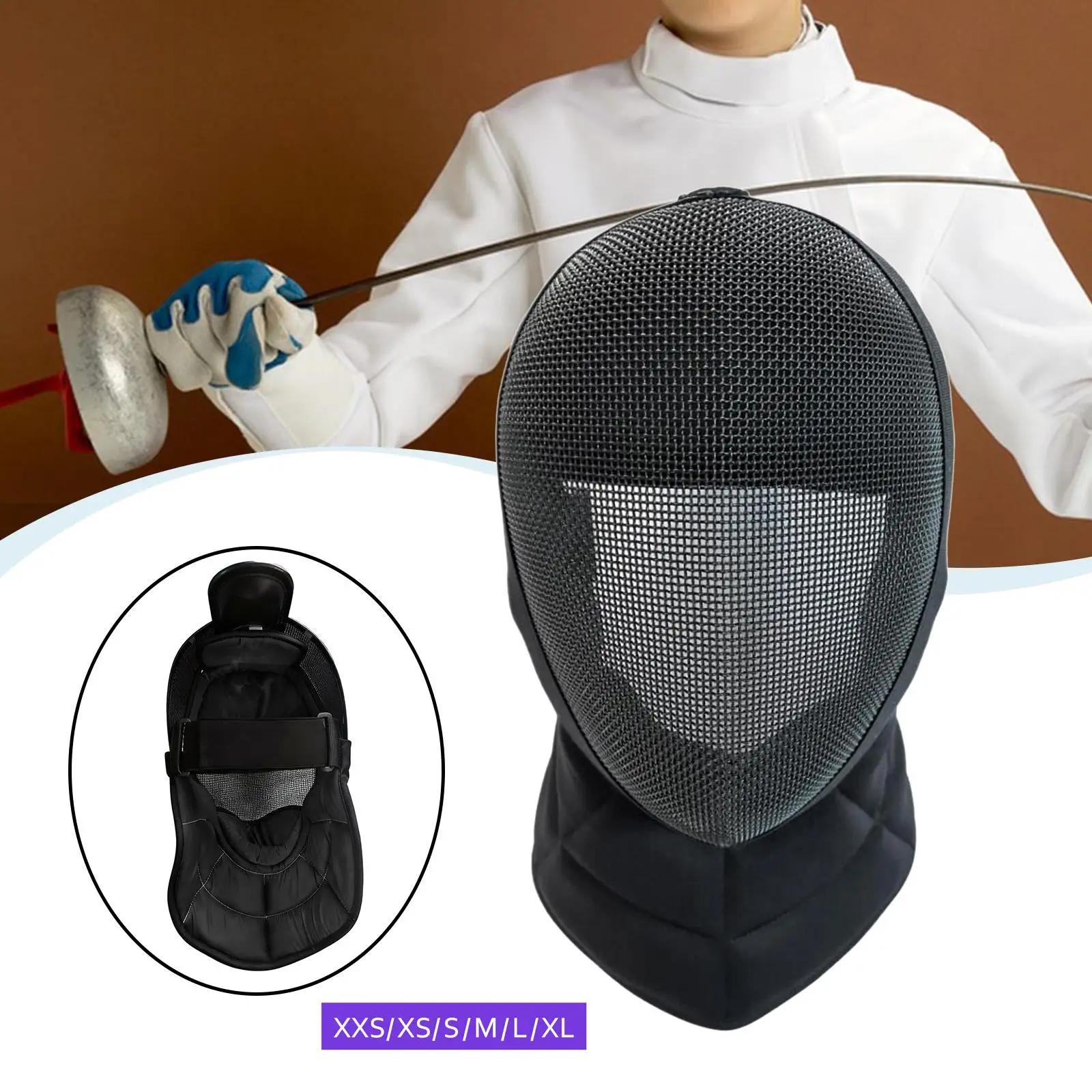 Маска-шлем для фехтования, защитное снаряжение из металла, ударопрочное, для любителей фехтования и тренеров
Маска-шлем для фехтования, защитное снаряжение из металла, ударопрочное, для любителей фехтования и тренеров