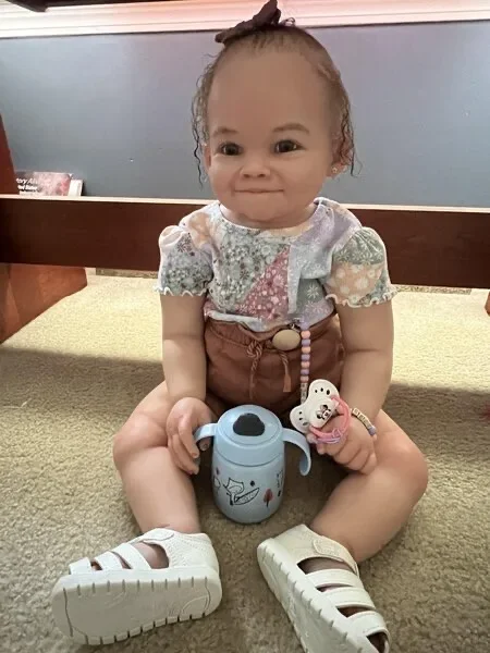 SINO-BB индивидуальная 28-дюймовая кукла Reborn Baby Raya с мохером, уже готовая кукла с укорененными волосами, рождественский подарок
SINO-BB индивидуальная 28-дюймовая кукла Reborn Baby Raya с мохером, уже готовая кукла с укорененными волосами, рождественский подарок