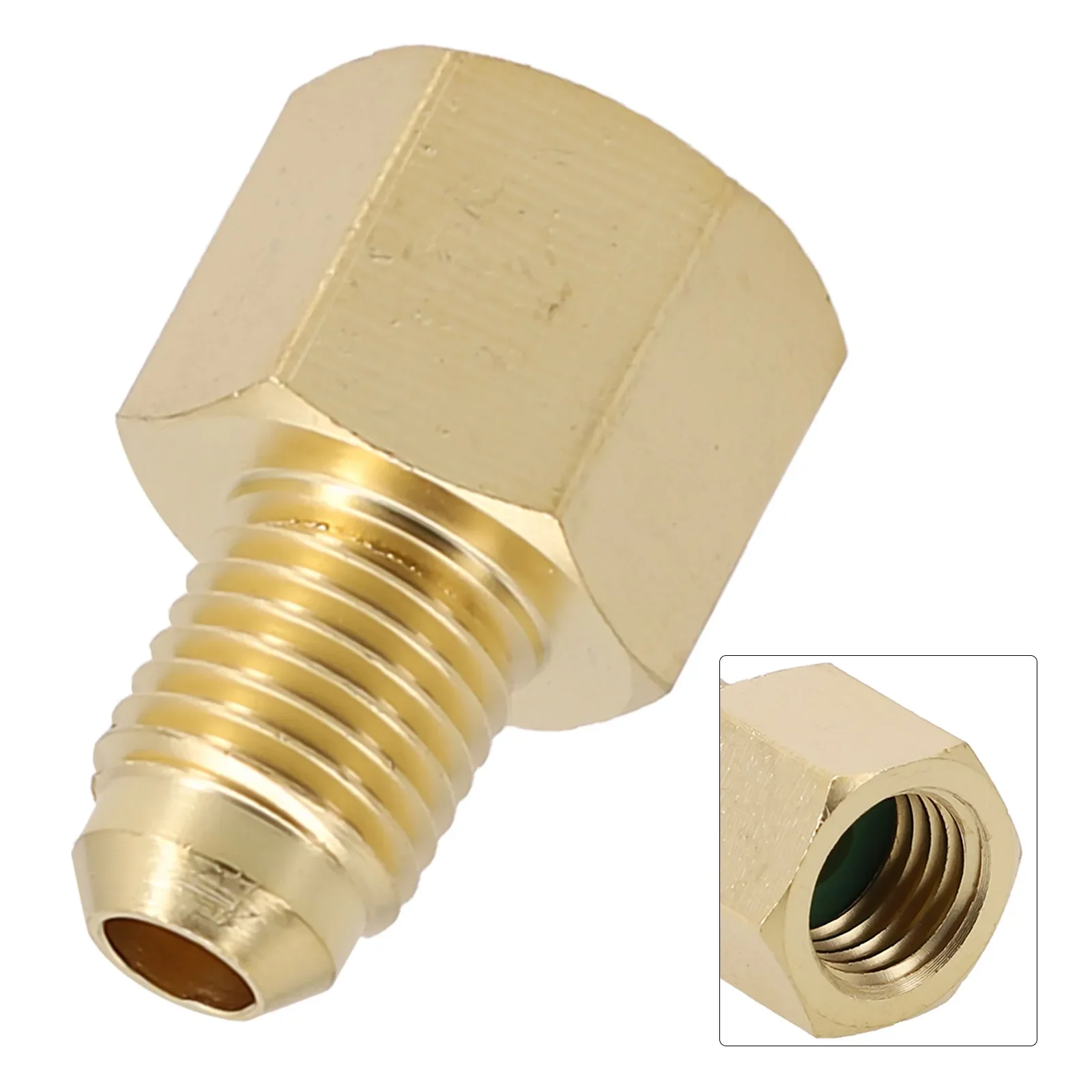 1/4 SAE Male Conditioner Adapter Brass Conversion Head Gold Anti-aging Automotive Accessories Tool Quick Coupling
1/4 SAE Male Conditioner Adapter Brass Conversion Head Gold Anti-aging Automotive Accessories Tool Quick Coupling