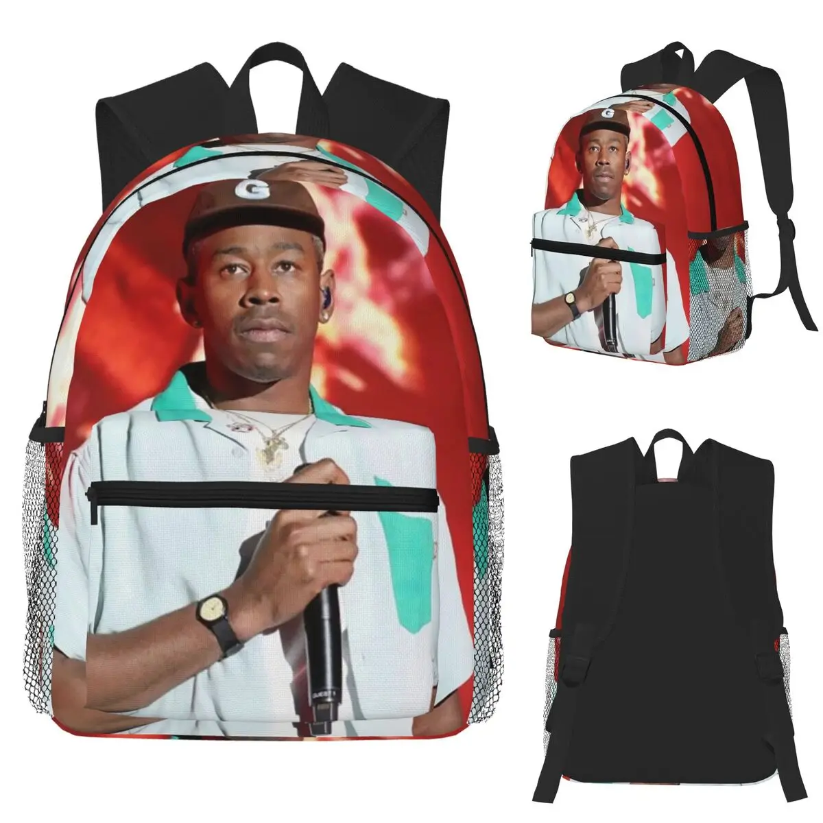 Tyler The Creator Student Backpack School Bag Hiking Travel Daypack for Men Women Fashion Bookbag Shoulder Bags
Tyler The Creator Student Backpack School Bag Hiking Travel Daypack for Men Women Fashion Bookbag Shoulder Bags