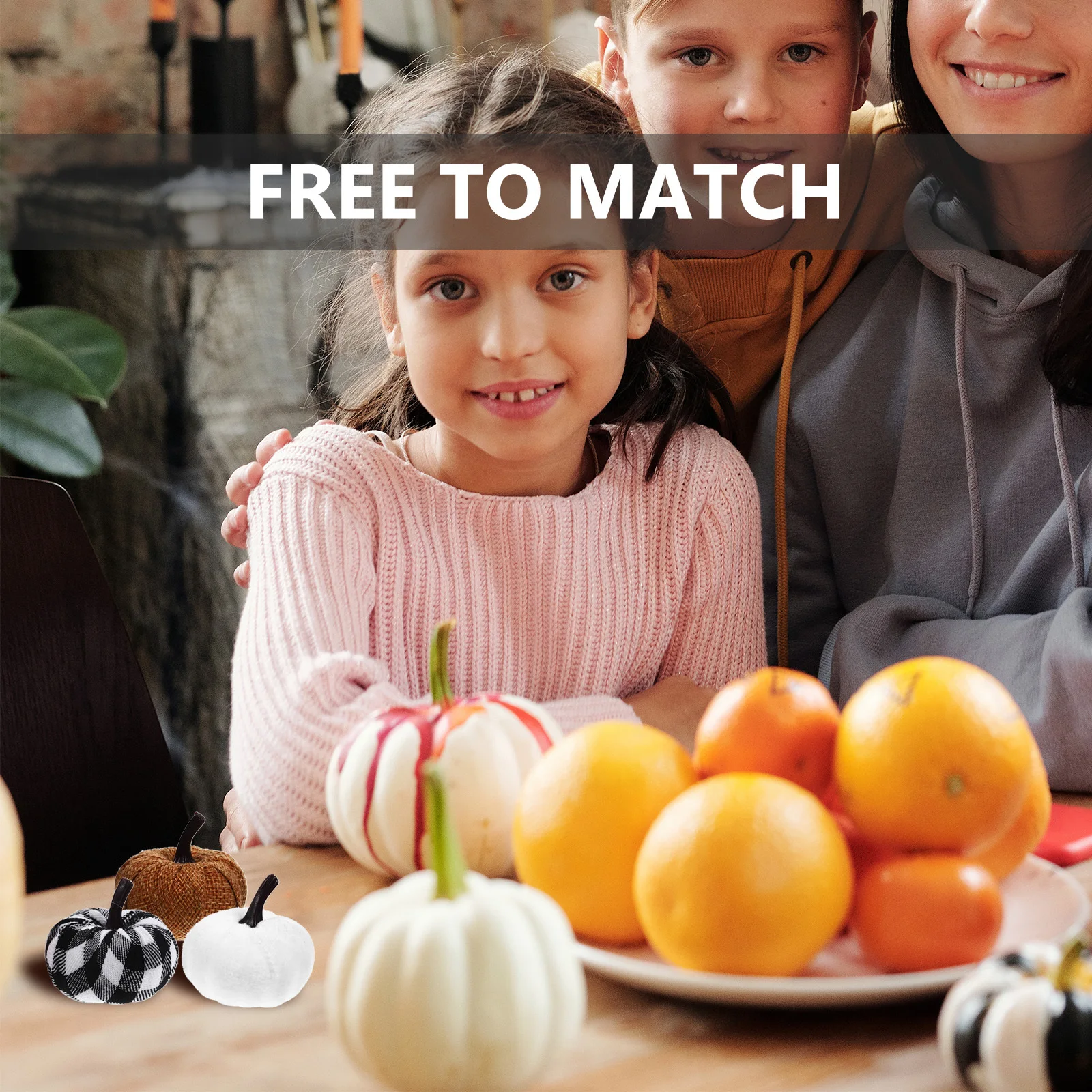 6Pcs Simulation Pumpkin Decor for Fall Season Fake Pumpkins Thanksgiving Party Decoration Harvest Festival Desktop Ornament Set
6Pcs Simulation Pumpkin Decor for Fall Season Fake Pumpkins Thanksgiving Party Decoration Harvest Festival Desktop Ornament Set