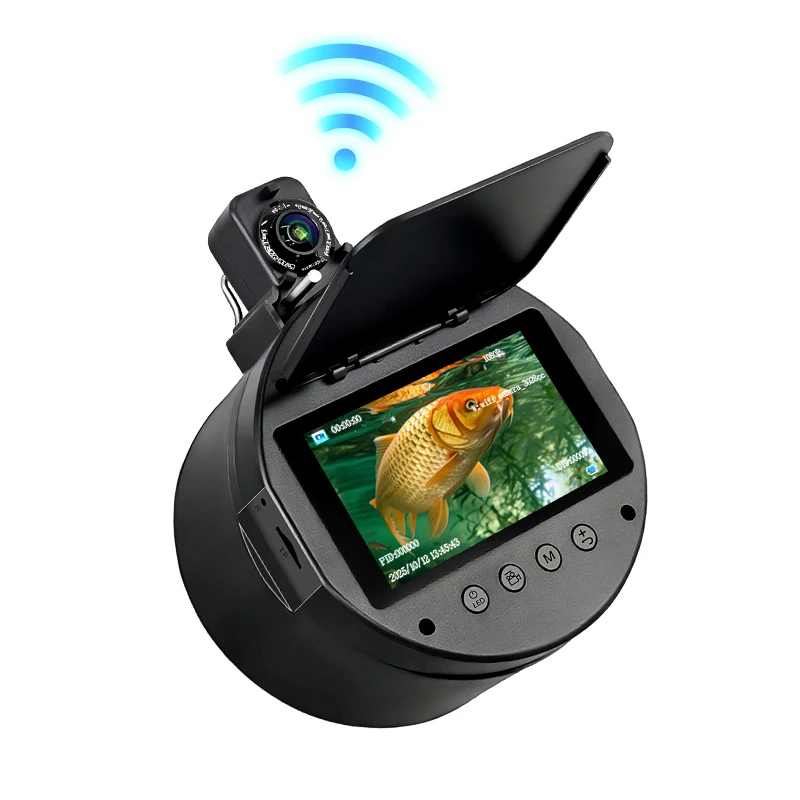 HD Underwater Fishing Camera 4.3 Inch LCD Display 0.6-36m Detecting Range 8h Battery Life Video Fish Finder for Lake Fishing
HD Underwater Fishing Camera 4.3 Inch LCD Display 0.6-36m Detecting Range 8h Battery Life Video Fish Finder for Lake Fishing