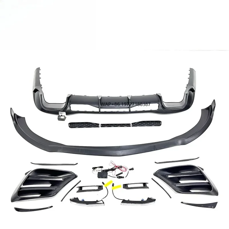 S Class W223 Ko-style Body Kit Parts Car Rear Front Lip and Diffuser Spoiler Wing Accessories air Vent Upgrade
S Class W223 Ko-style Body Kit Parts Car Rear Front Lip and Diffuser Spoiler Wing Accessories air Vent Upgrade