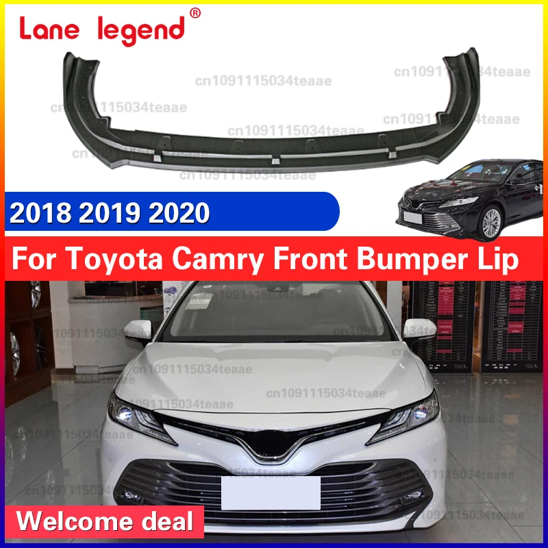 For Toyota Camry 2018-2020 High Quality Deluxe Edition Front Bumper Lip Chin Body Kit Diffuser Spoiler Deflector Refit
For Toyota Camry 2018-2020 High Quality Deluxe Edition Front Bumper Lip Chin Body Kit Diffuser Spoiler Deflector Refit