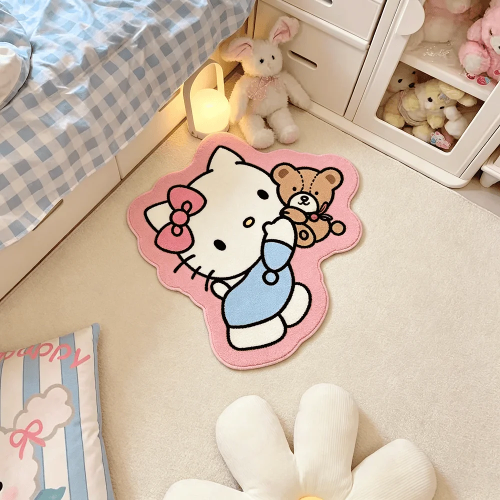 Sanrio Hello Kitty Plush Carpet, Soft Floor Mat for Bedroom Bedside, Cute Cartoon Cushion Rug for Living Room Home Decor Kids Gi
Sanrio Hello Kitty Plush Carpet, Soft Floor Mat for Bedroom Bedside, Cute Cartoon Cushion Rug for Living Room Home Decor Kids Gi