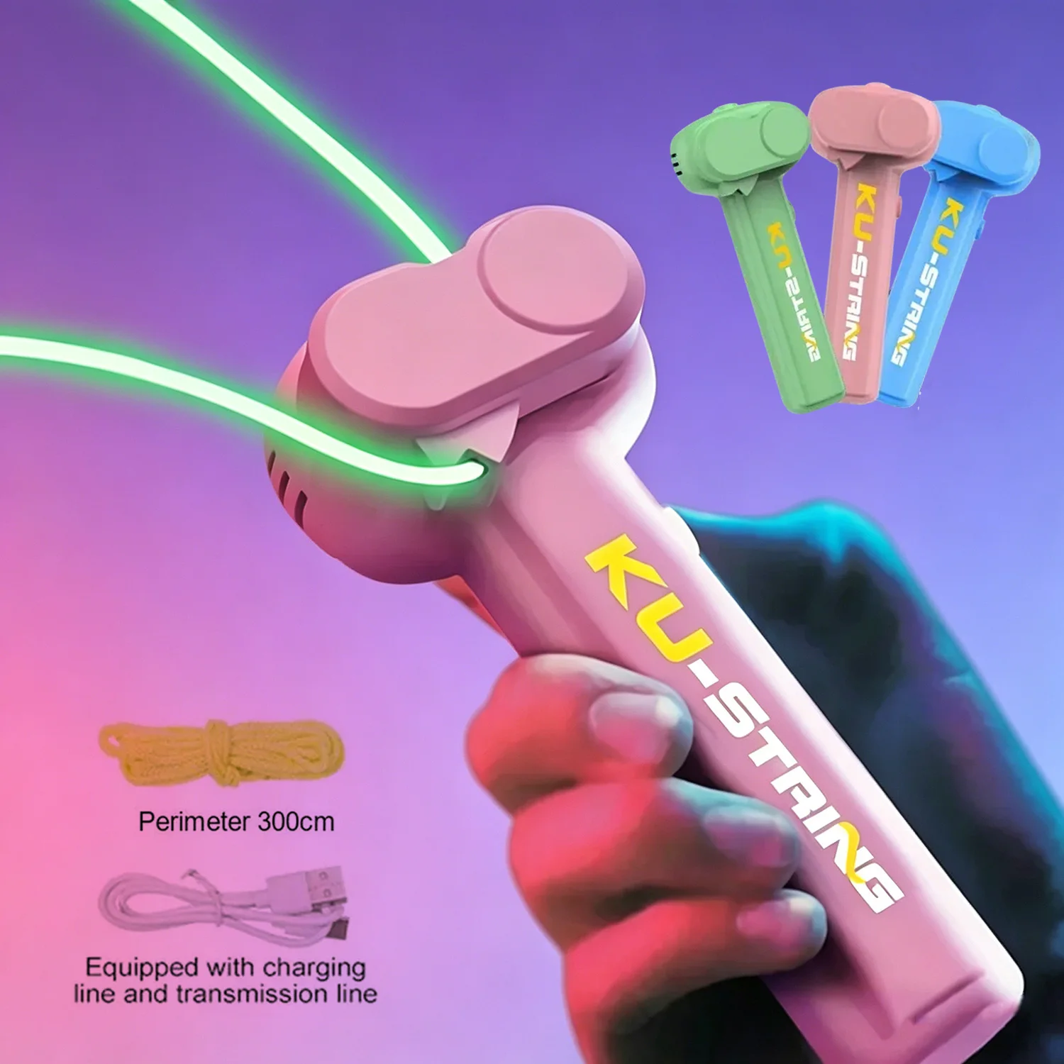 Kids Launcher Loop Rope Toy Rope Launcher Zip String Handheld Adjustable Speed Luminous Rope Lasso Kids Adult Fun Game Toys Gift
Kids Launcher Loop Rope Toy Rope Launcher Zip String Handheld Adjustable Speed Luminous Rope Lasso Kids Adult Fun Game Toys Gift