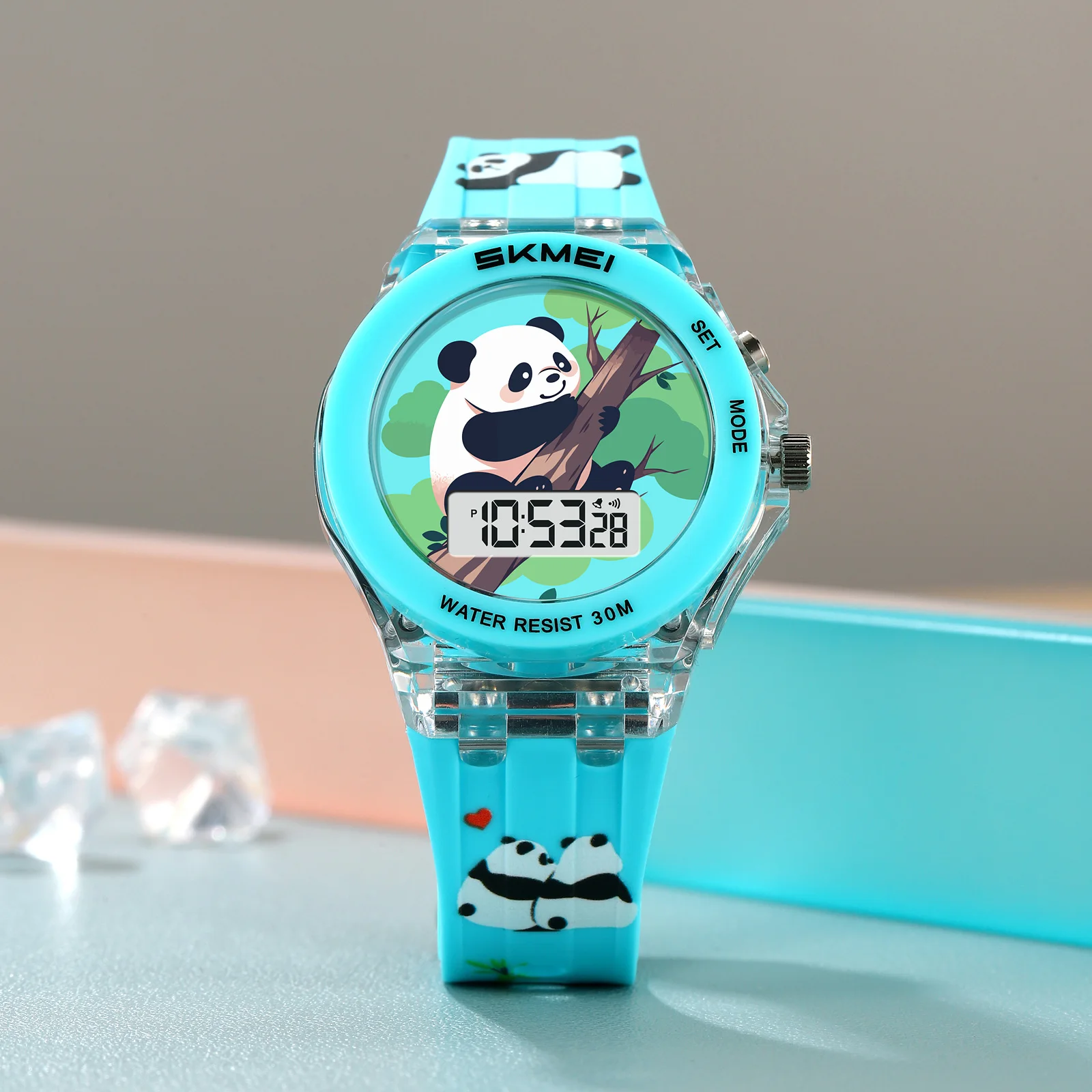 SKMEI 2646 Cute Kids Watch Cartoon Digital Watch For Children 30M Waterproof Wristwatch Sport Clock Chrono Alarm Date LED Light
SKMEI 2646 Cute Kids Watch Cartoon Digital Watch For Children 30M Waterproof Wristwatch Sport Clock Chrono Alarm Date LED Light