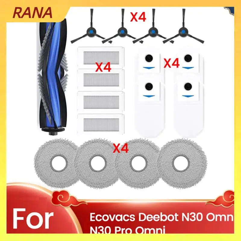 RANA 17 шт. для Ecovacs Deebot N30 OMNI/N30 PRO OMNI аксессуары для пылесоса роликовая боковая щетка фильтр швабра тканевый мешок для пыли
RANA 17 шт. для Ecovacs Deebot N30 OMNI/N30 PRO OMNI аксессуары для пылесоса роликовая боковая щетка фильтр швабра тканевый мешок для пыли
