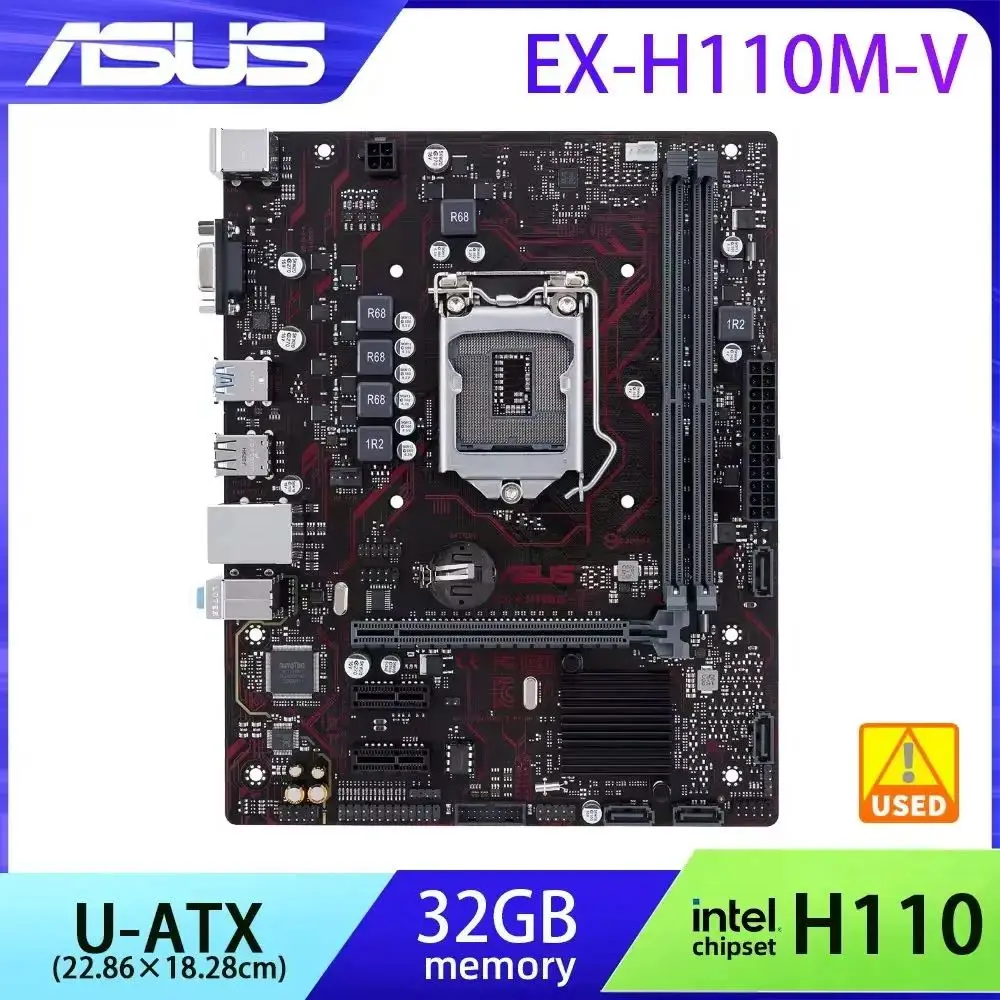 Материнская плата ASUS поддерживает процессоры Intel 6-го поколения Core i3 i5 i7 быстрое с 2x DIMM макс. 32 Гб DDR4 Micro ATX форм-фактор
Материнская плата ASUS поддерживает процессоры Intel 6-го поколения Core i3 i5 i7 быстрое с 2x DIMM макс. 32 Гб DDR4 Micro ATX форм-фактор