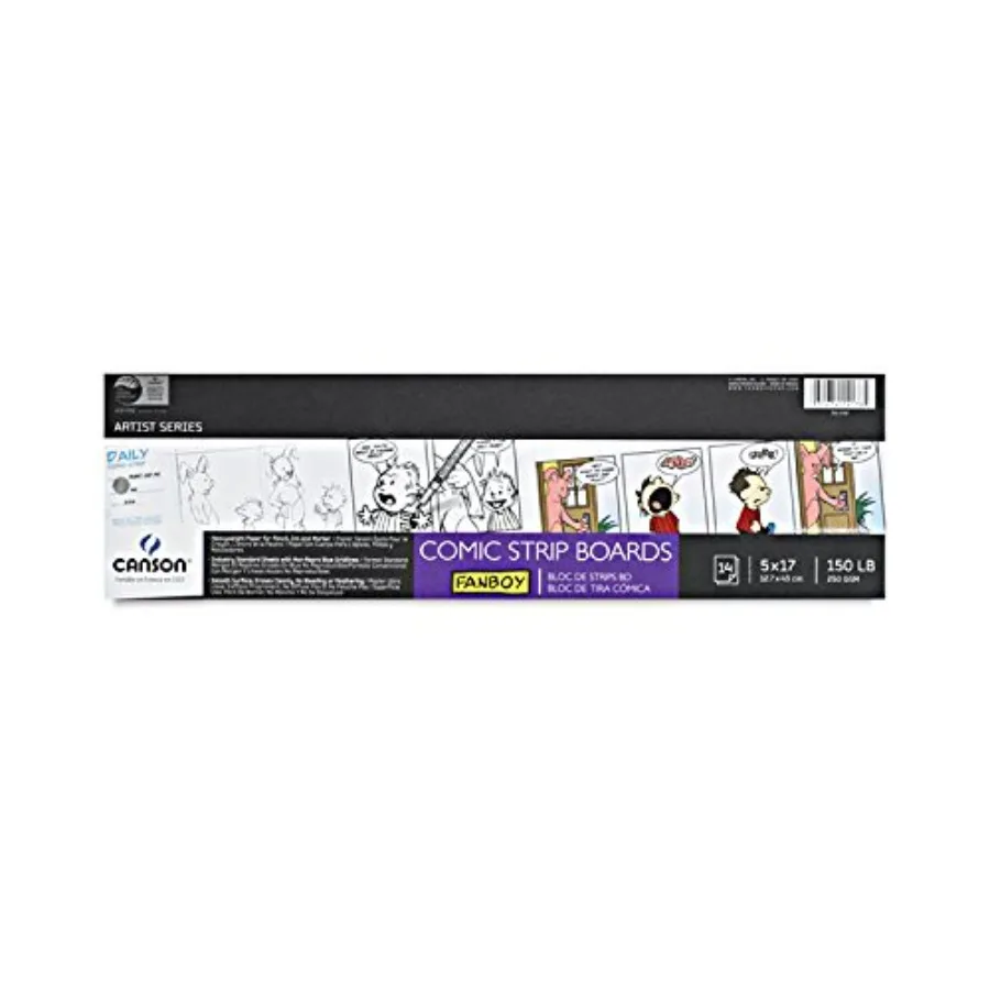 Artist Series Comic and Manga Paper, Art Board, Foldover Pad, Inch, 14 Sheets 150lb/250g - Artist Paper for Adults and Students
Artist Series Comic and Manga Paper, Art Board, Foldover Pad, Inch, 14 Sheets 150lb/250g - Artist Paper for Adults and Students
